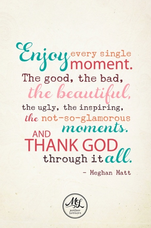 Enjoy every moment via Hurray Kimmay