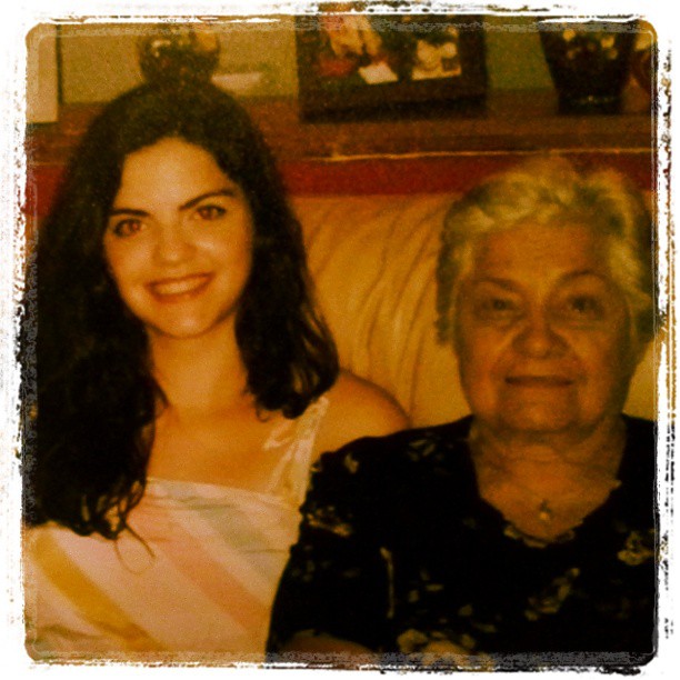 Me and "mi abuela". Motivation Monday: Leave a Legacy// Hurray Kimmay