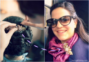 How to use a hair clip as a brooch, plus how to make this scarf via Hurray Kimmay 