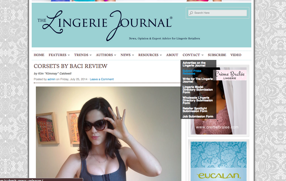 Submit to The Lingerie Journal