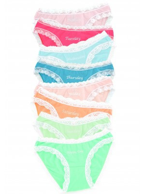 These days of the week undies are on Hurray Kimmay's Bluestockings Boutique wish list 