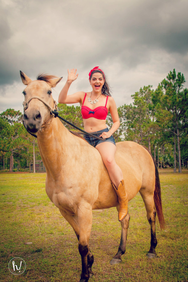 Hurray for Independence Day - Hurray Kimmay riding Lady, and wearing Panache. Photos by Around Digital Media