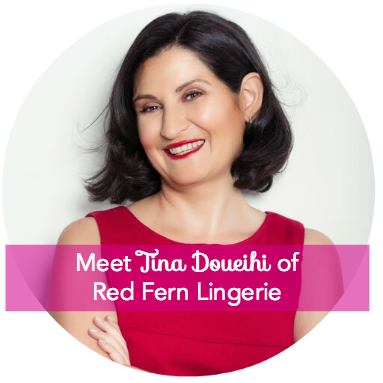 Meet Tina Doueihi of Red Fern Lingerie Hurray Kimmay