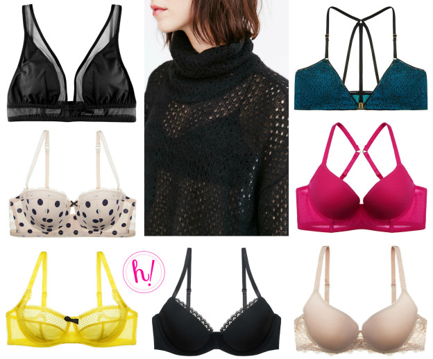 bras to wear underneath an open knit sweater hurray kimmay