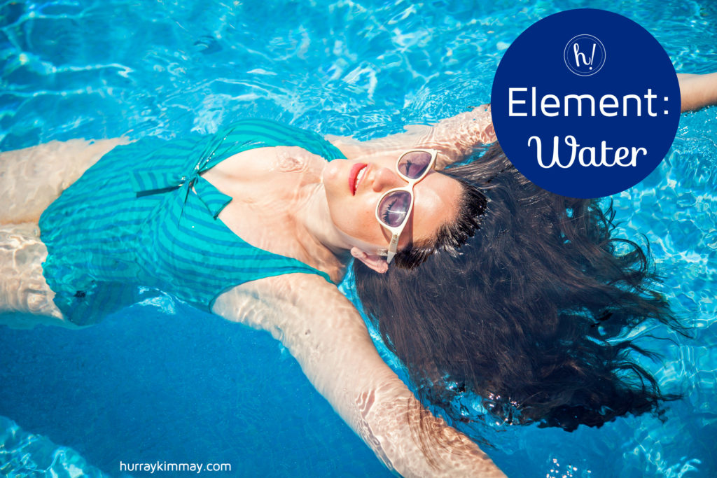 Self-care with the Elements (Water) on Hurray Kimmay blog