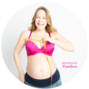 Ferna measures her overbust to learn how to get the best bra while pregnant