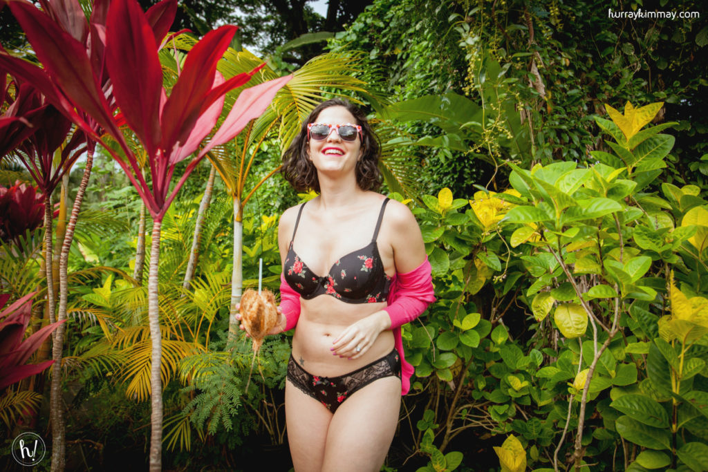 Kimmay wears Parfait lingerie in the Beauty of Imperfection Hurray Kimmay blog post.