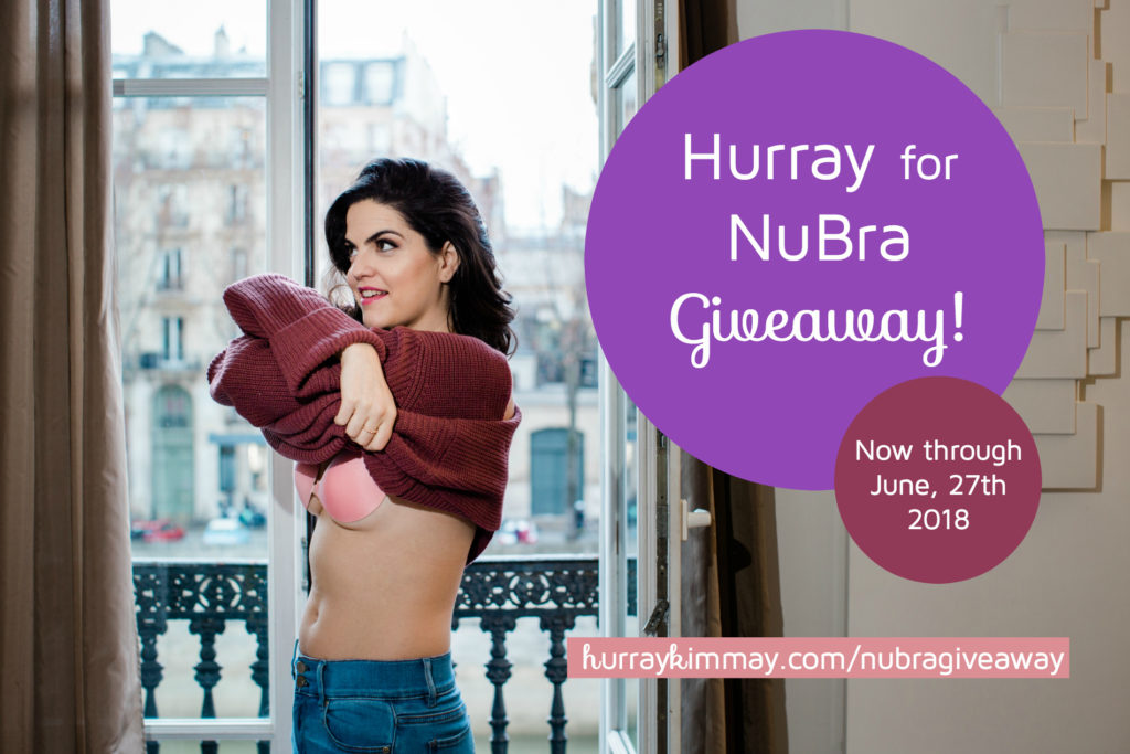 Enter the Hurray and NuBra Giveaway!