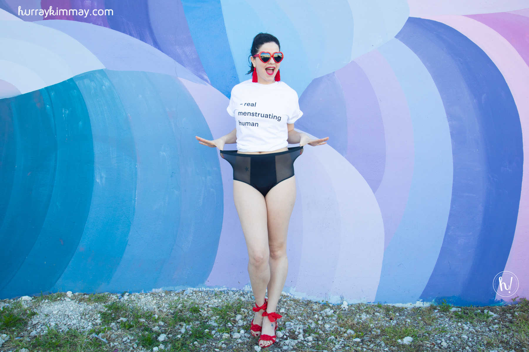 How I Wear My Thinx Period Underwear - Hurray Kimmay