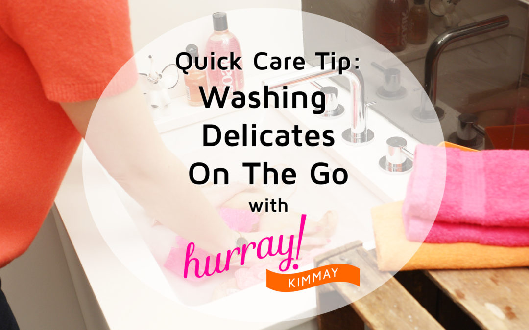 Washing Delicates On The Go