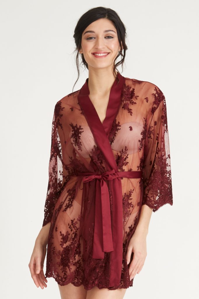 This Darling cover up from Rya has gorgeous lace detail to dress up an outfit quickly. Kimmay shares robes to wear indoors and out & about in the Hurray Kimmay blog.