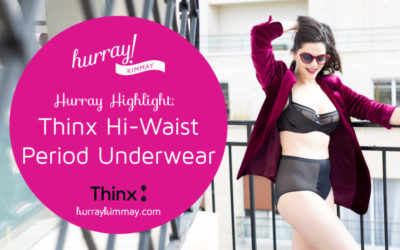Hurray Kimmay Highlight: Thinx Hi-Waist Period Panty