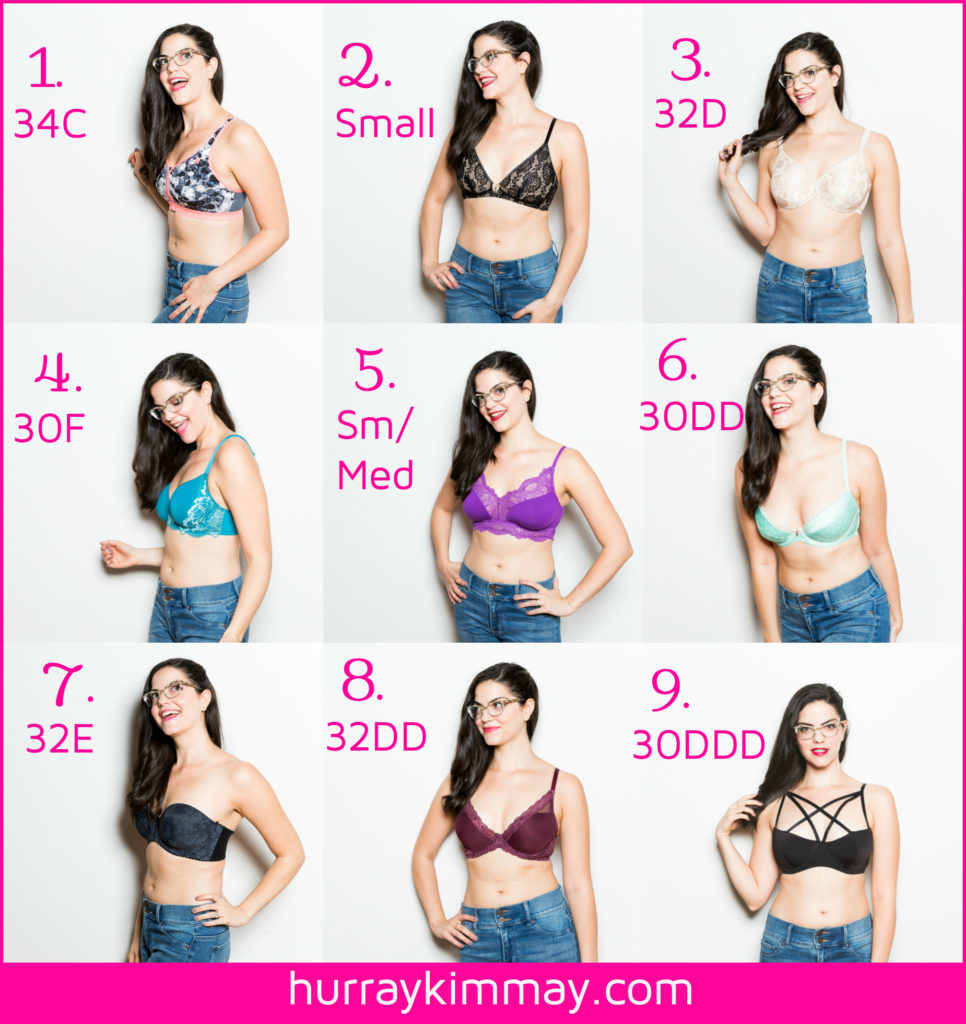 Different bra size on sale