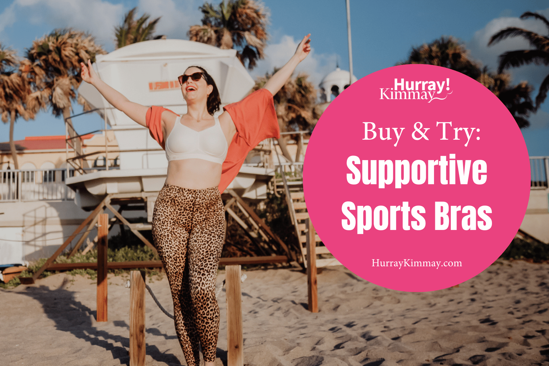 Supportive Sports Bras - Hurray Kimmay