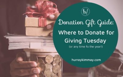 Where To Donate for Giving Tuesday (and beyond)