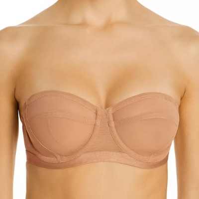 Out From Under Modern Mesh Strapless Bra