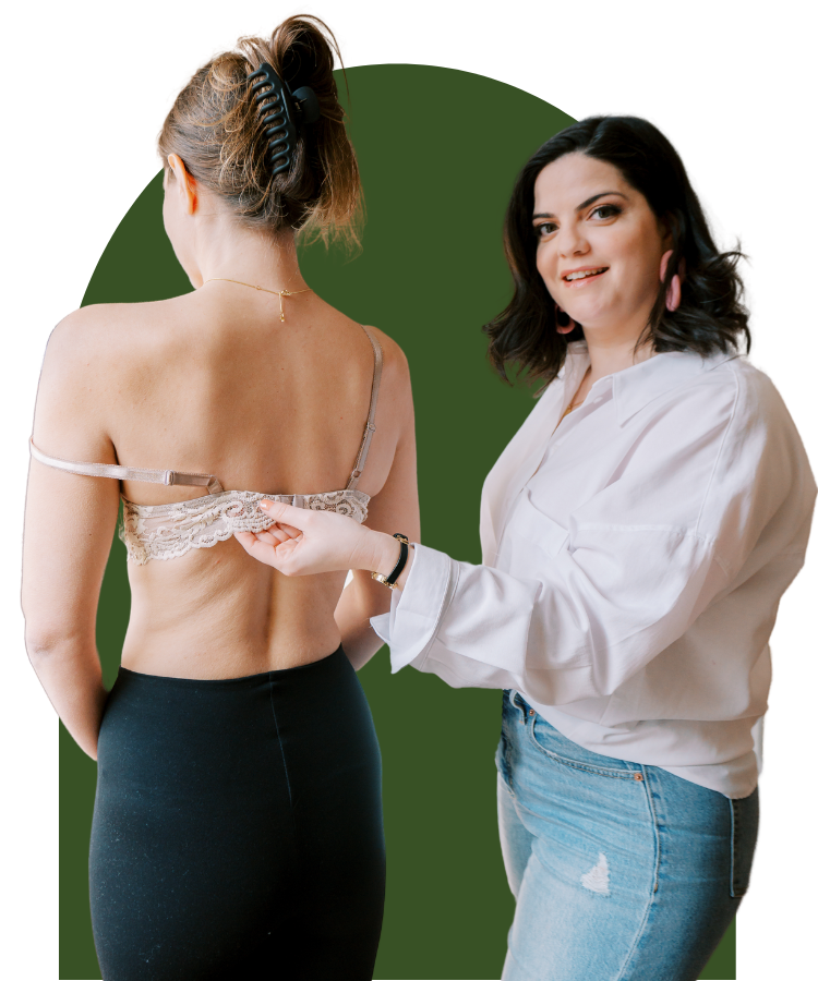 Transparent background Learn to be a bra fitter with Kimmay