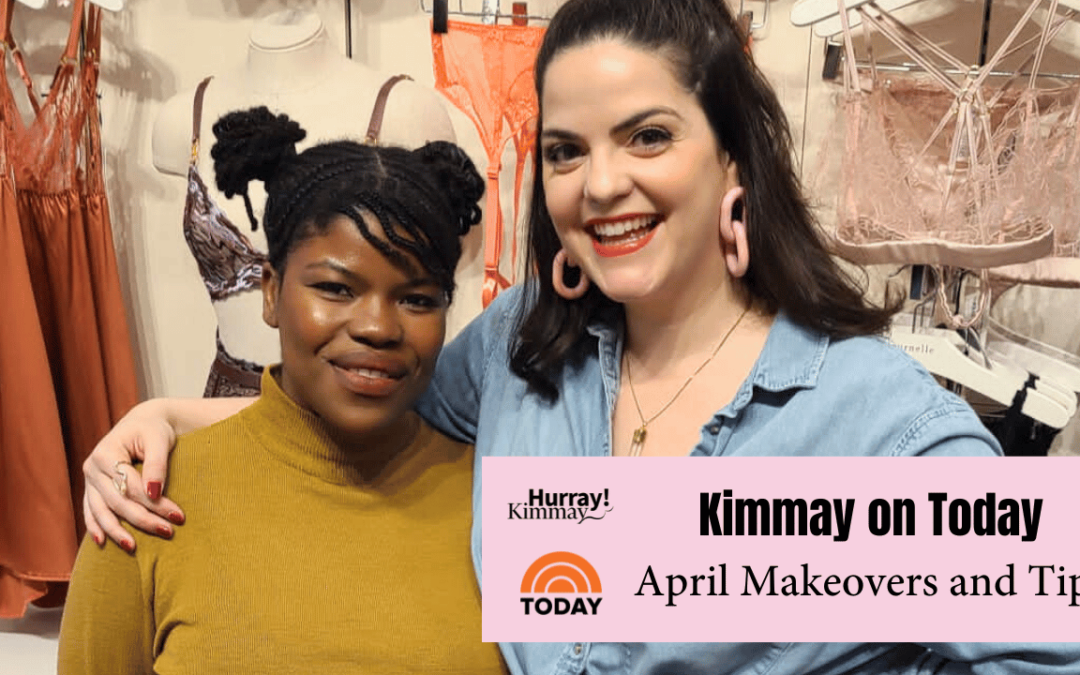 Kimmay on Today: April Bra Makeovers and Tips