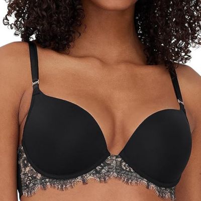 Sascha Lace Bra, Petite, Strapless, Push-up, Demi-Cup, Small Sizes