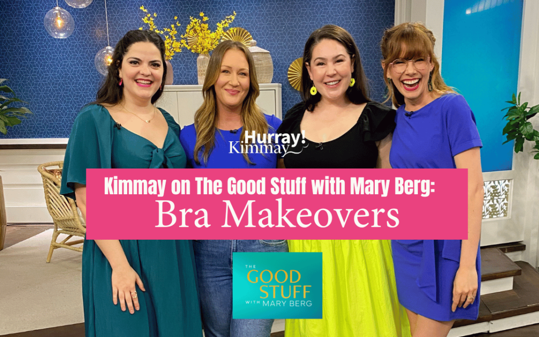 Kimmay on The Good Stuff: Bra Makeovers