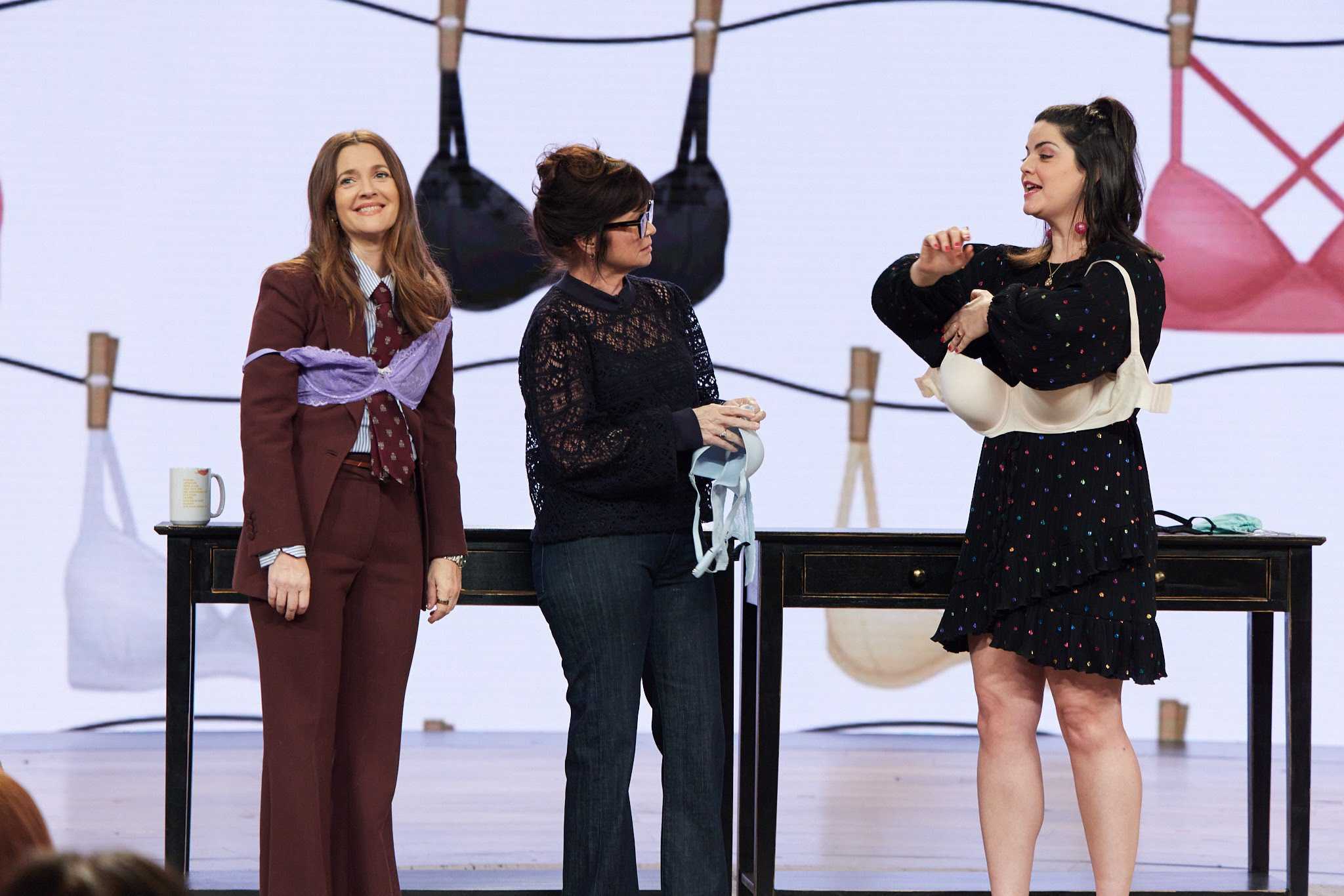 Bra Transformations on The Drew Barrymore Show with Kimmay Caldwell